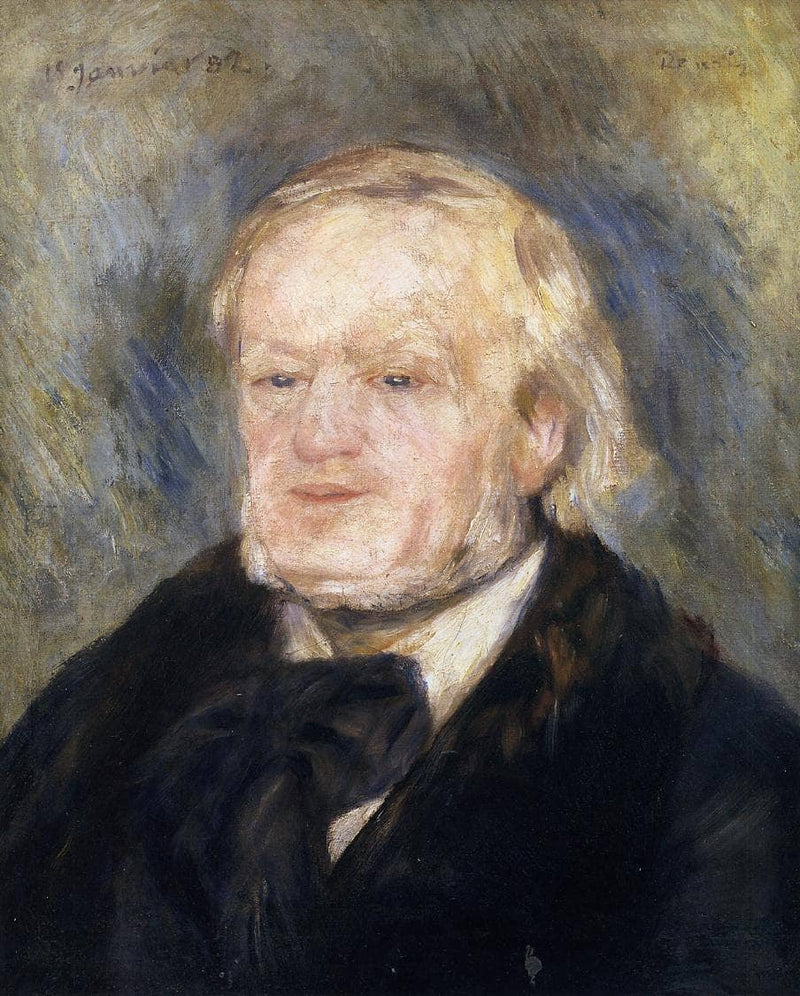 Richard Wagner by Pierre-Auguste Renoir — Oil Painting Reproduction