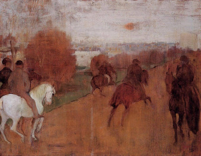 Riders on a Road in apartment