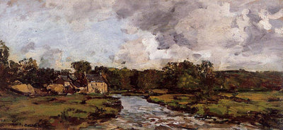 River near hospital in master bedroom