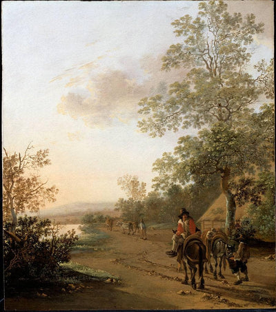 Road by the Edge of a Lake in dining room