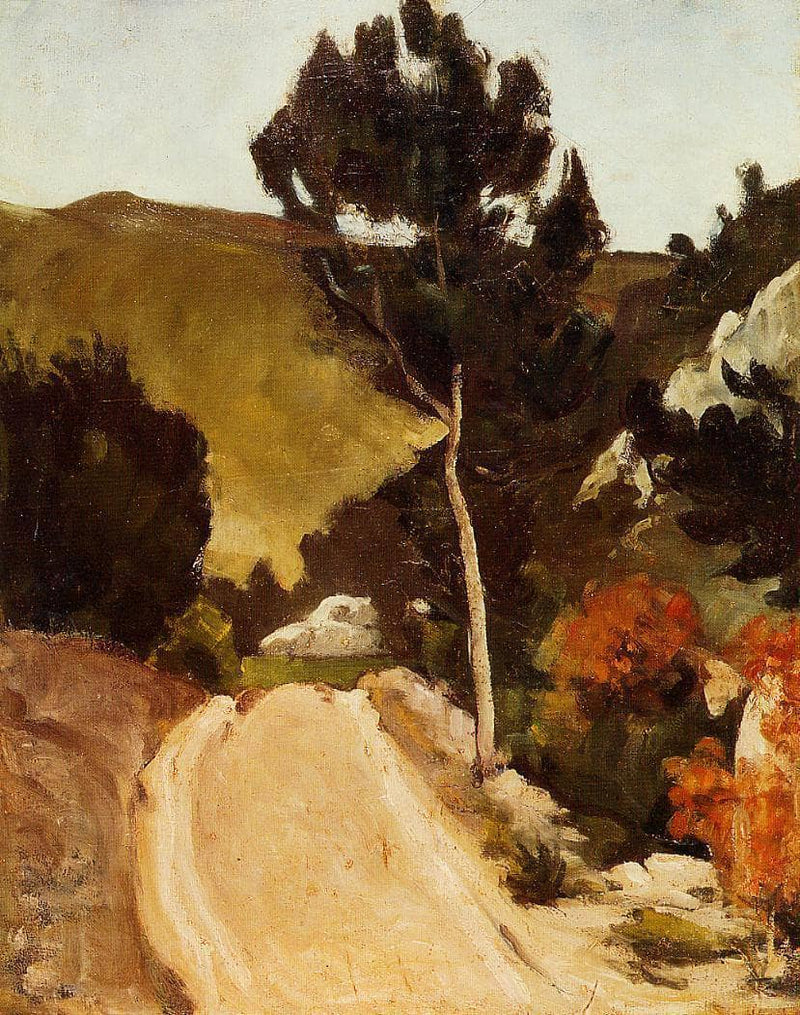 Road in Provence by Paul Cezanne — Oil Painting Reproduction