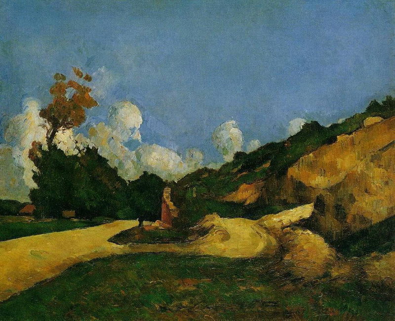 Road by Paul Cezanne — Oil Painting Reproduction