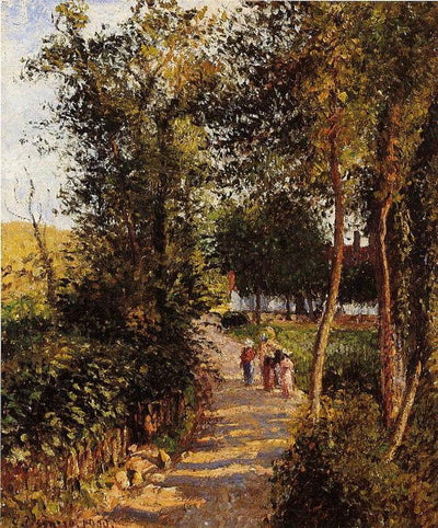Road to Berneval-le-Petit in bedroom
