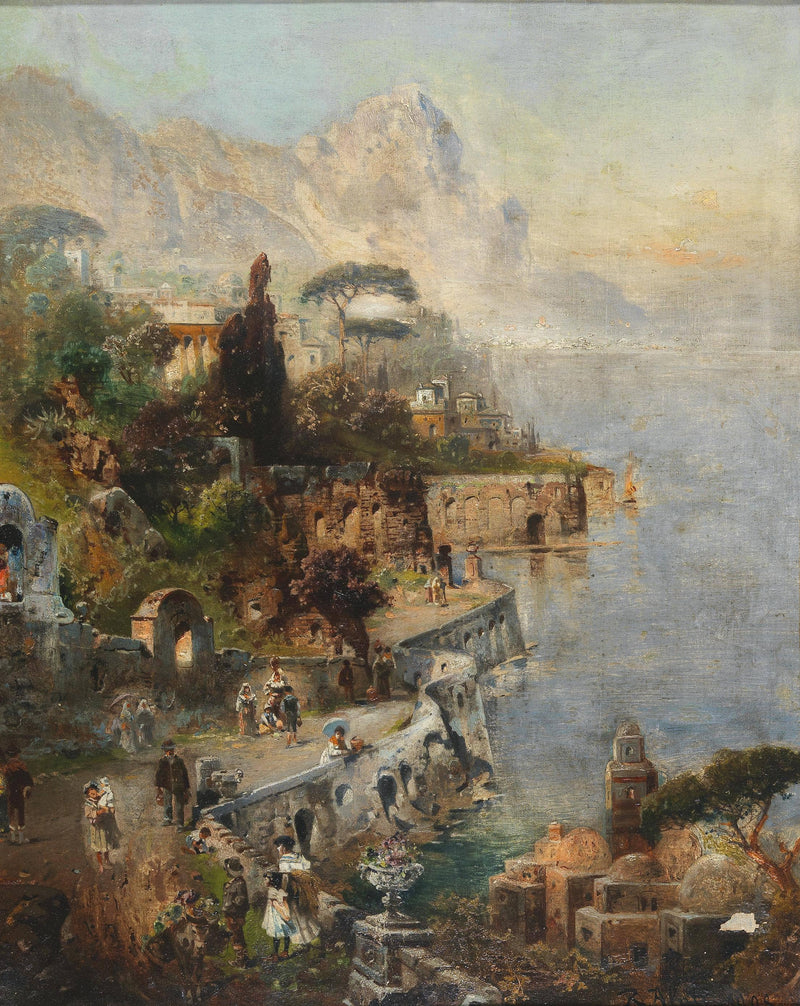 Motif from the south by Robert Alott — Oil Painting Reproduction