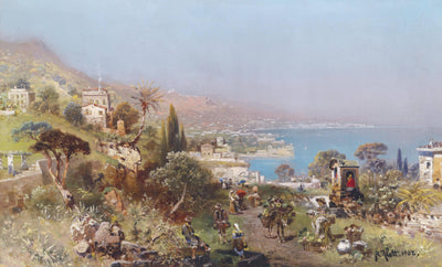 Hustle and bustle in a southern port city in study