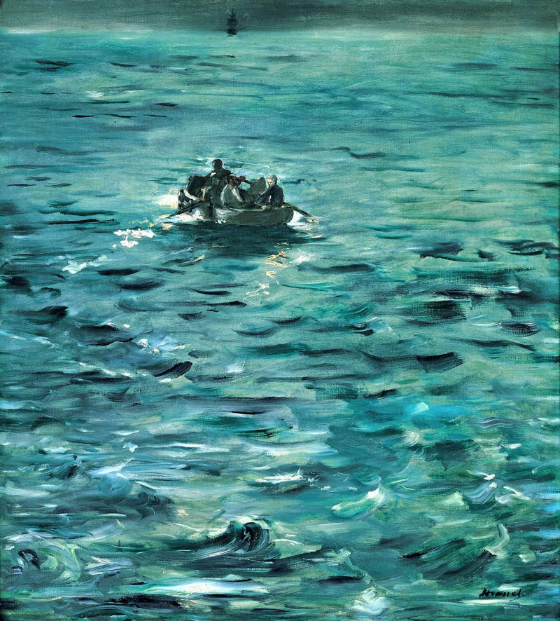 Rochefort's Escape by Edouard Manet — Oil Painting Reproduction