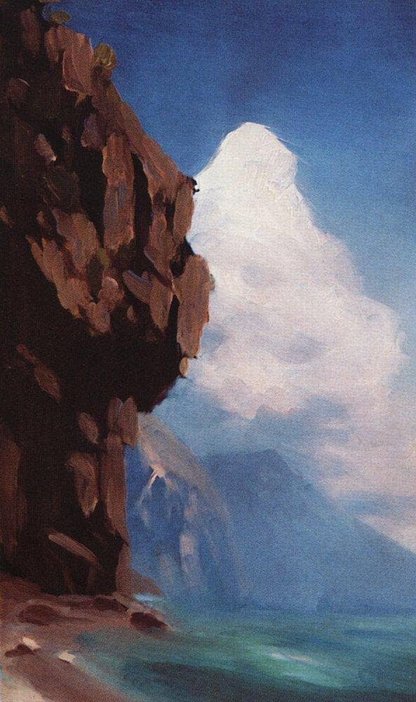 Rock by Arkhyp Kuindzhi — Oil Painting Reproduction