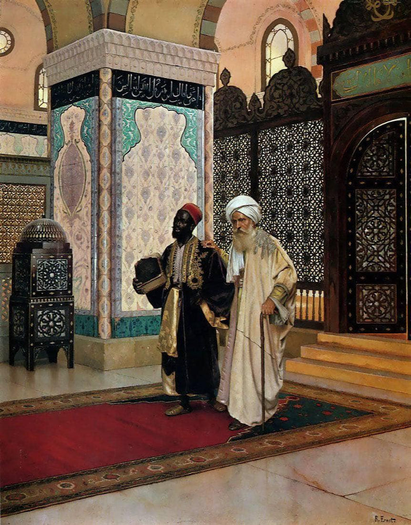 After Prayer by Rudolf Ernst — Oil Painting Reproduction