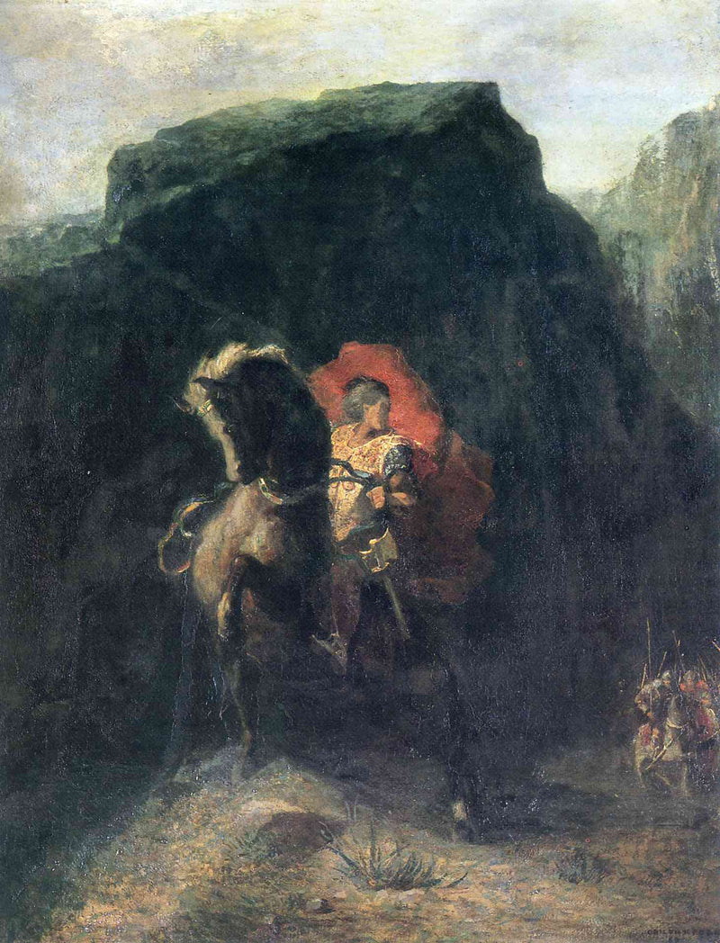 Roland at Roncesvalles by Odilon Redon — Oil Painting Reproduction