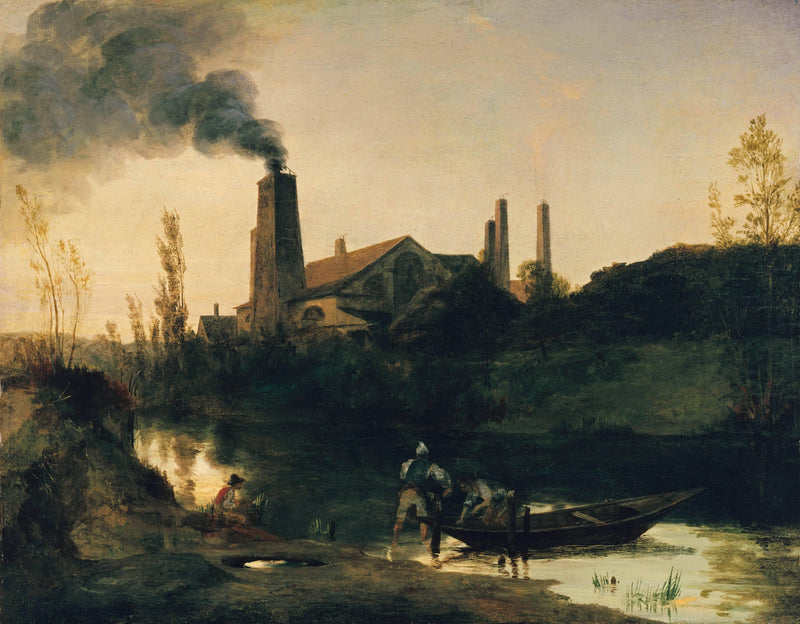 Rolling Mill by Carl Blechen — Oil Painting Reproduction