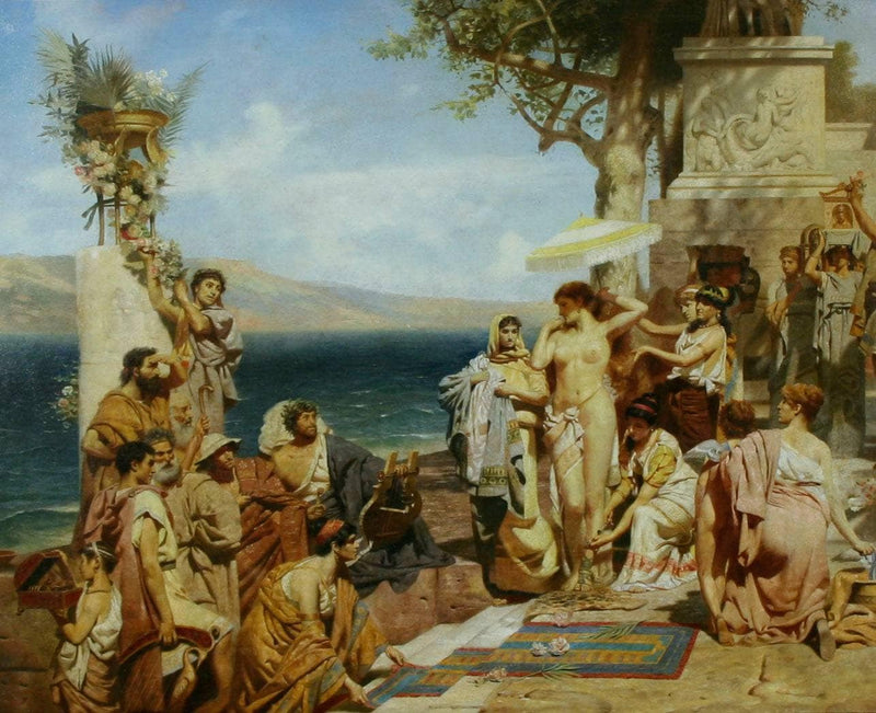 Roma by Henryk Siemiradzki — Oil Painting Reproduction