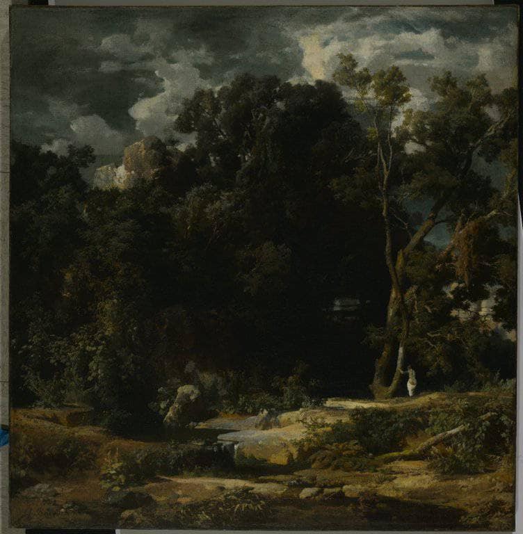 Roman Landscape by Arnold Böcklin — Oil Painting Reproduction
