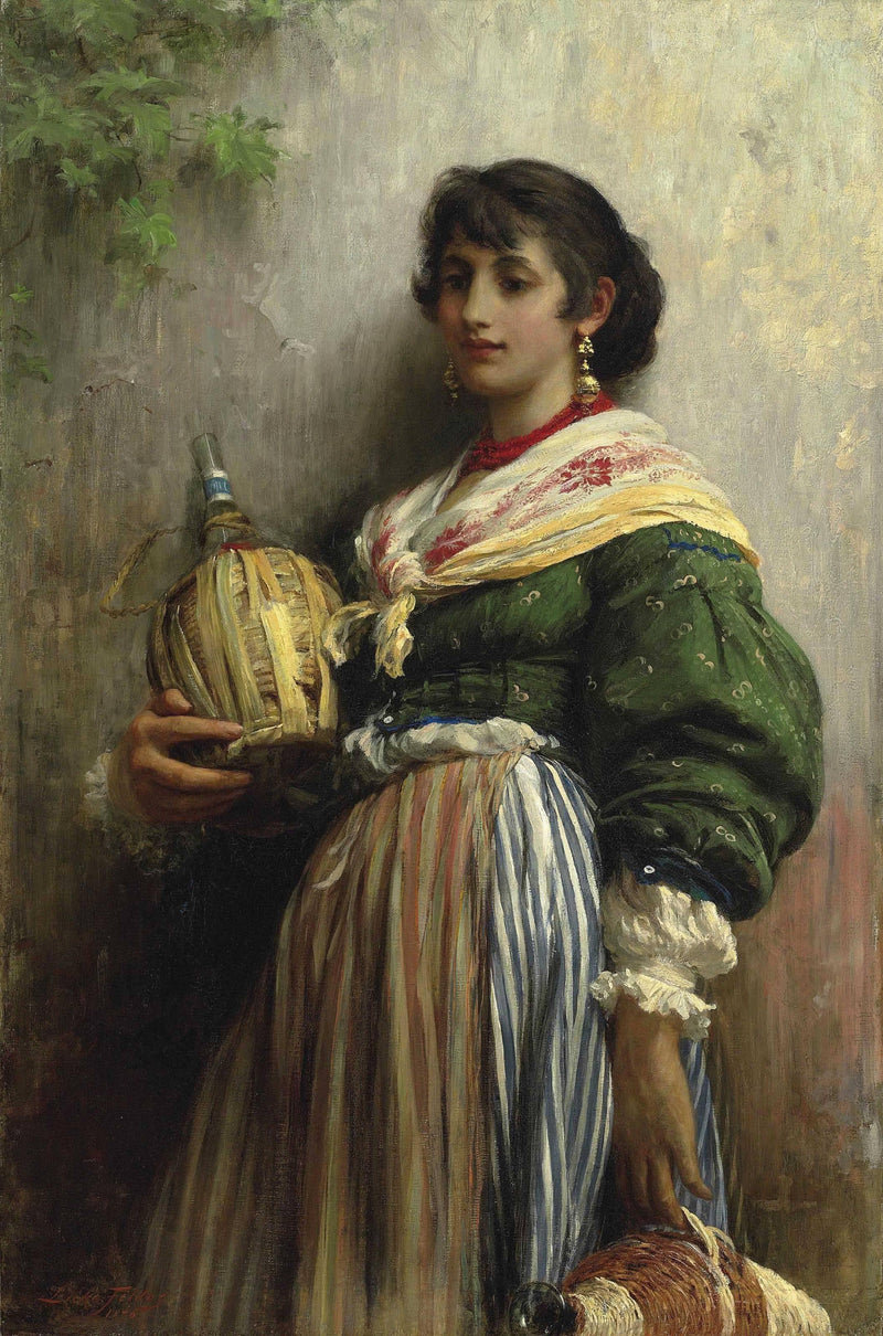 Rosa Siega by Luke Fildes — Oil Painting Reproduction