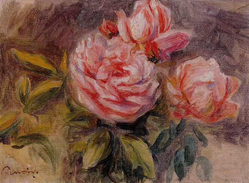 Roses by Pierre-Auguste Renoir — Oil Painting Reproduction