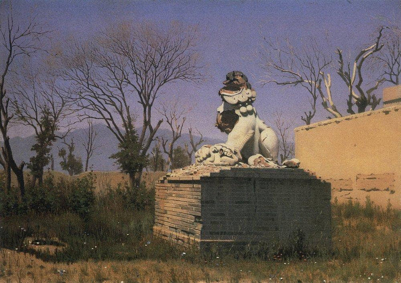 Ruins in Chuguchak by Vasily Vereshchagin — Oil Painting Reproduction