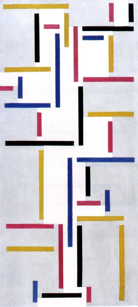 Russian Dance by Theo van Doesburg, Oil Painting Reproduction