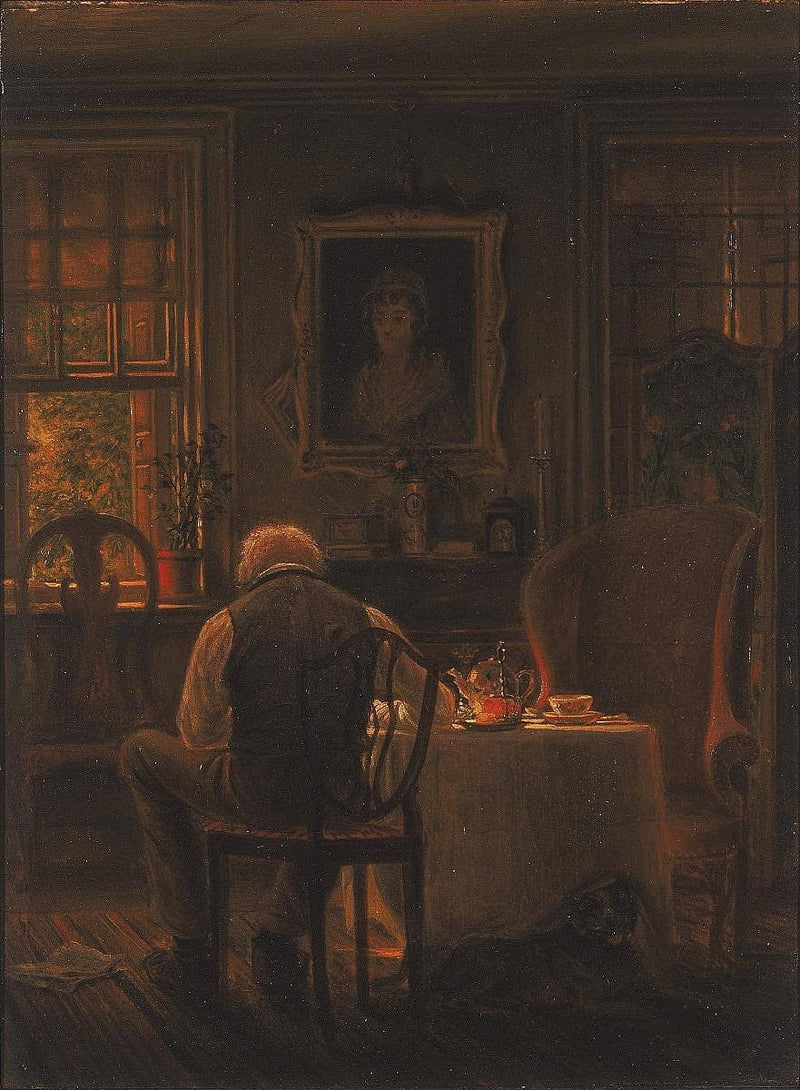 The Widower by Edward Lamson Henry — Oil Painting Reproduction