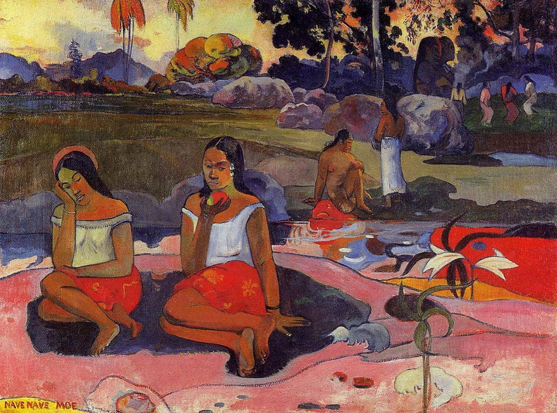 Sacred Spring by Paul Gauguin, Oil Painting Reproduction