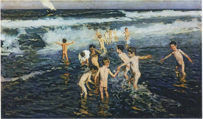 Sad Inheritance Study (Beach Rascals) in kitchen