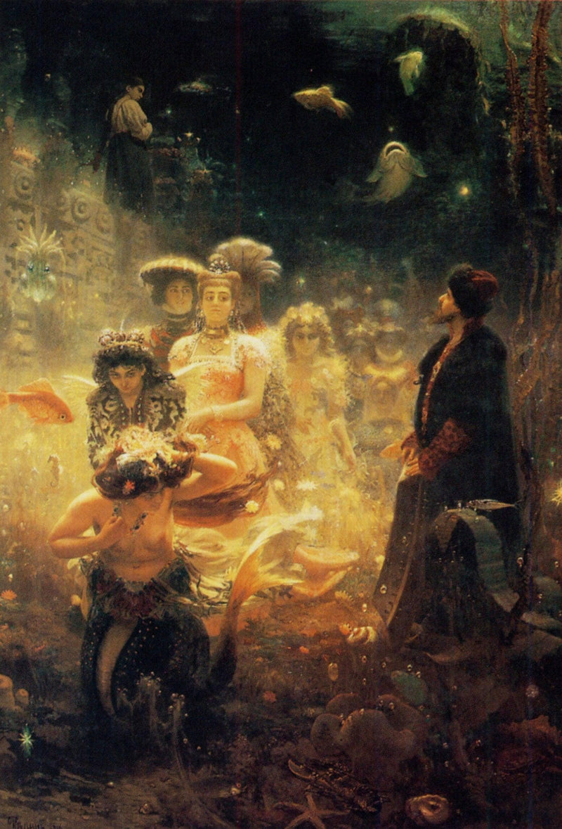 Sadko by Ilya Repin — Oil Painting Reproduction