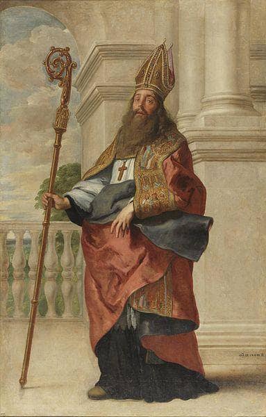 Saint Ambrose by Gaspar de Crayer — Oil Painting Reproduction
