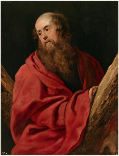 Saint Andrew in bedroom