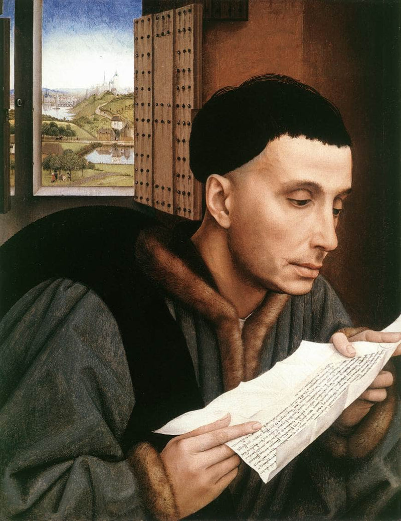 Saint Ivo by Rogier van der Weyden — Oil Painting Reproduction