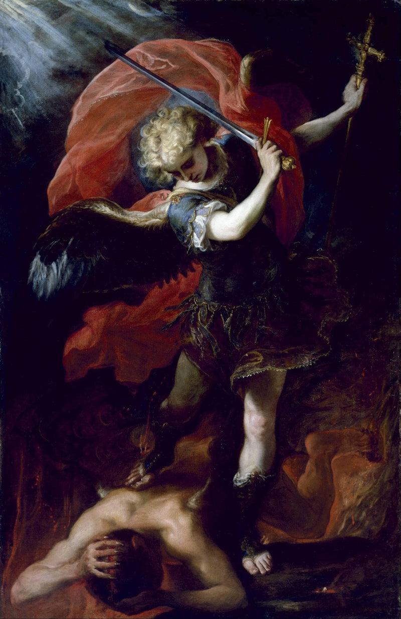 Saint Michael the Archangel by Claudio Coello — Oil Painting Reproduction