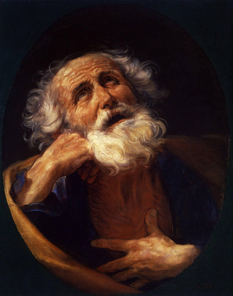 Saint Peter by Guido Reni — Oil Painting Reproduction