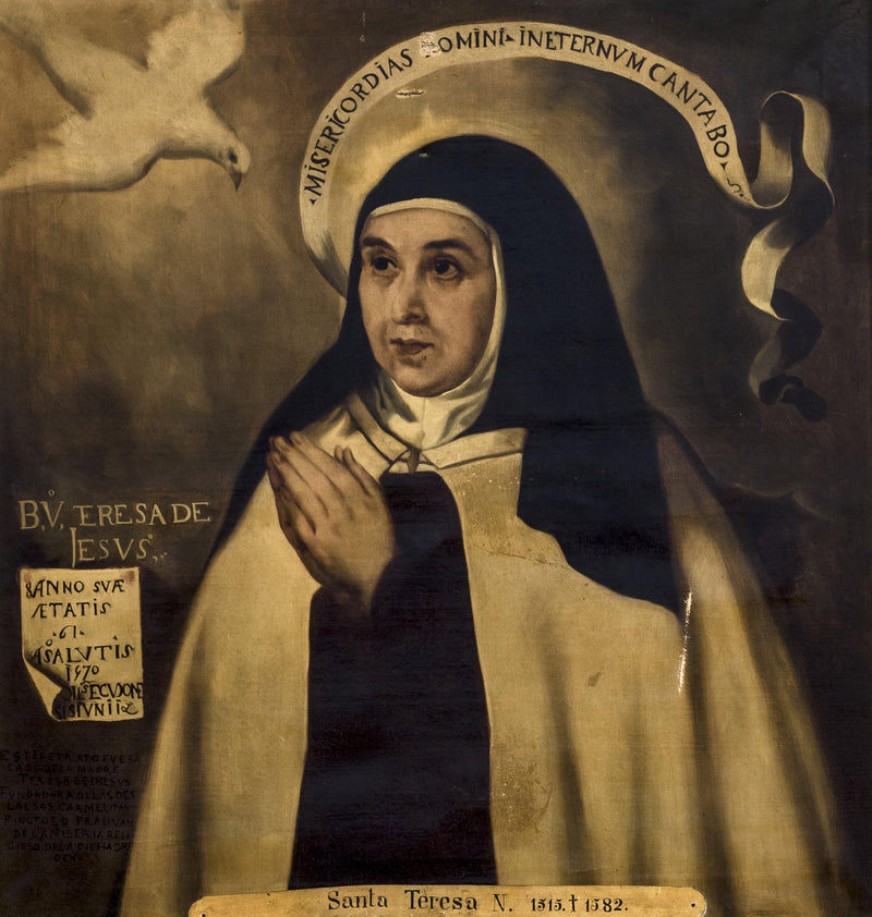Saint Teresa of Ávila by Alfred Dehodencq — Oil Painting Reproduction