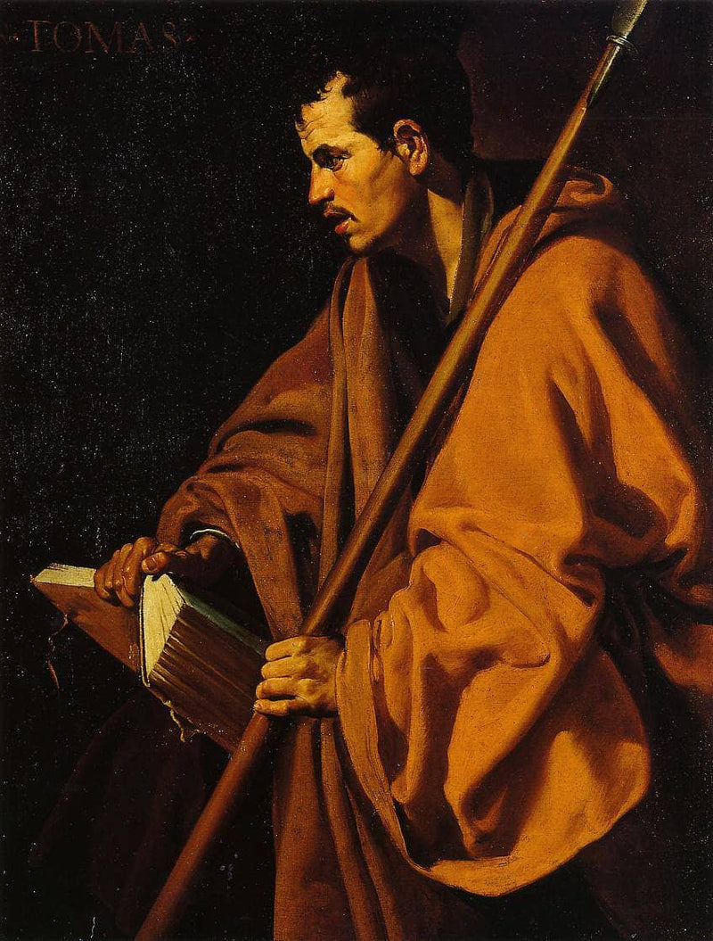 Saint Thomas by Diego Velazquez — Oil Painting Reproduction