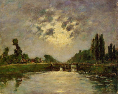 Saint-Valery-sur-Somme, the Bridge on the Lock in bedroom