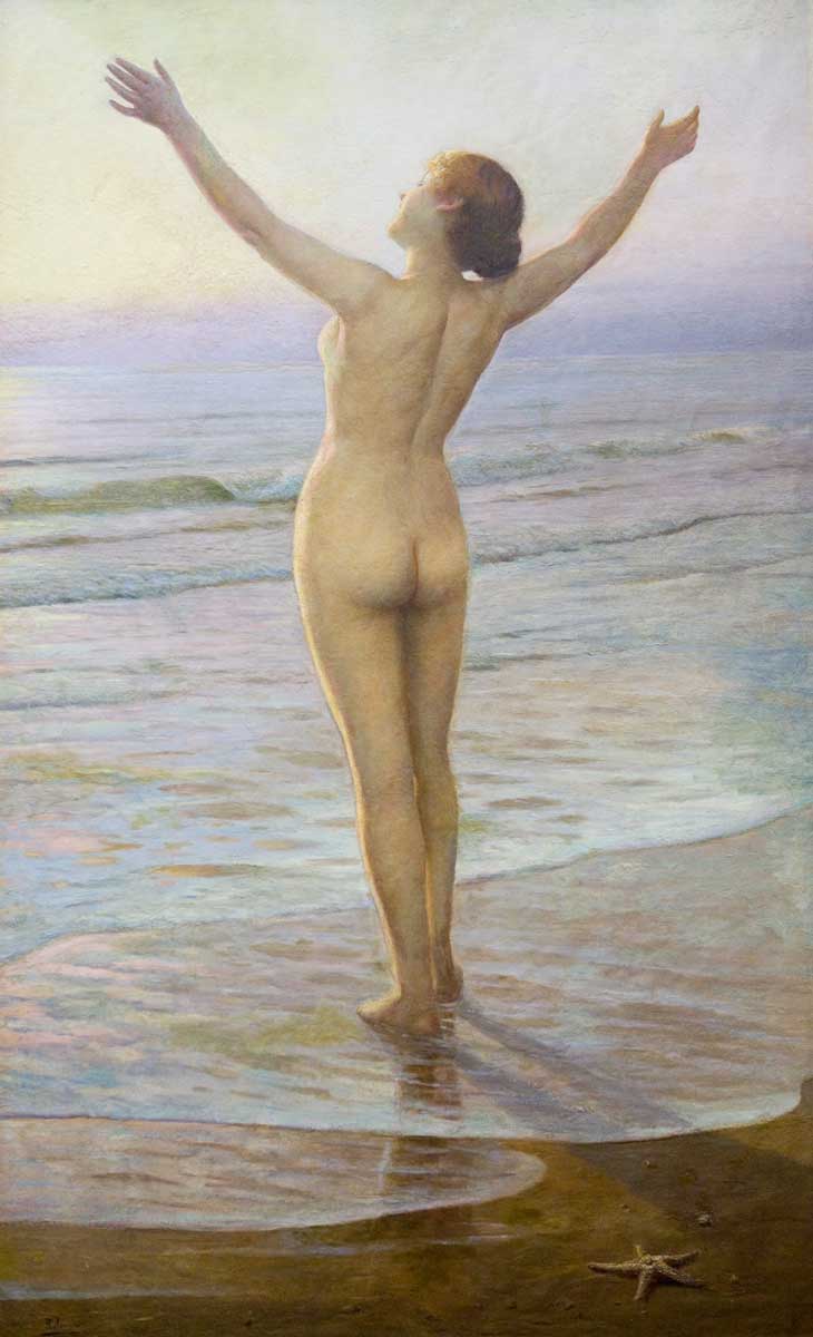 Salute to the dawn by Pasquale Celommi — Oil Painting Reproduction
