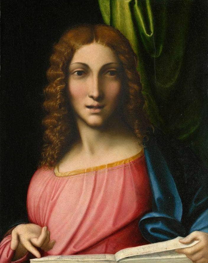Salvator Mundi by Correggio — Oil Painting Reproduction