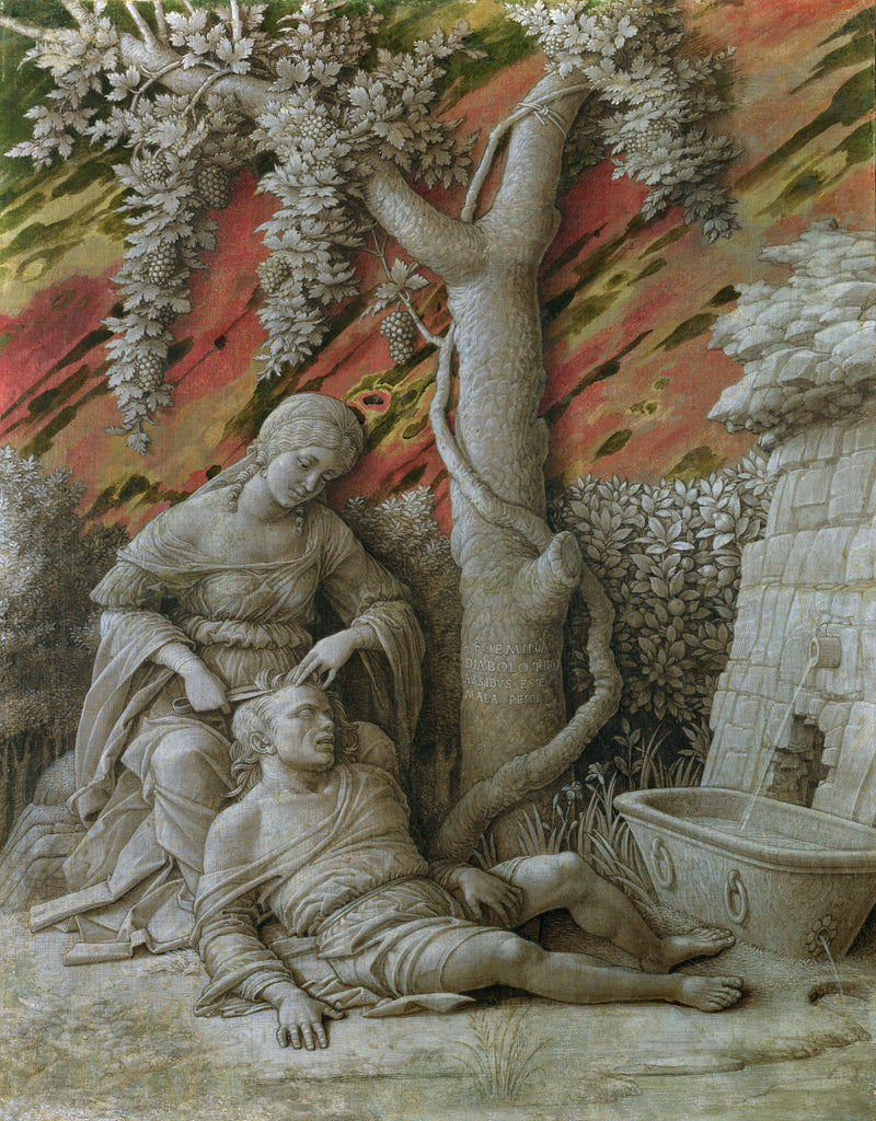 Samson and Delilah by Andrea Mantegna — Oil Painting Reproduction