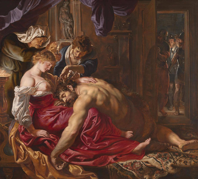 Samson and Delilah by Peter Paul Rubens — Oil Painting Reproduction