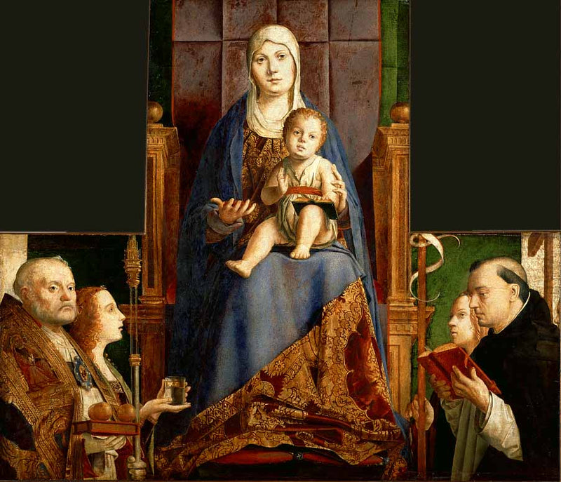 San Cassiano Altarpiece by Antonello da Messina — Oil Painting Reproduction