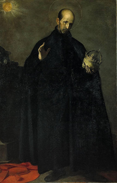 San Francisco de Borja (Saint Francis Borgia) in hallway