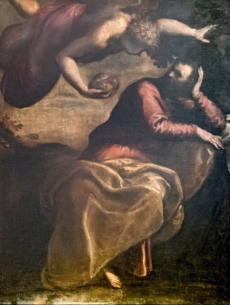Elia Cibato From angel by Palma il Giovane — Oil Painting Reproduction