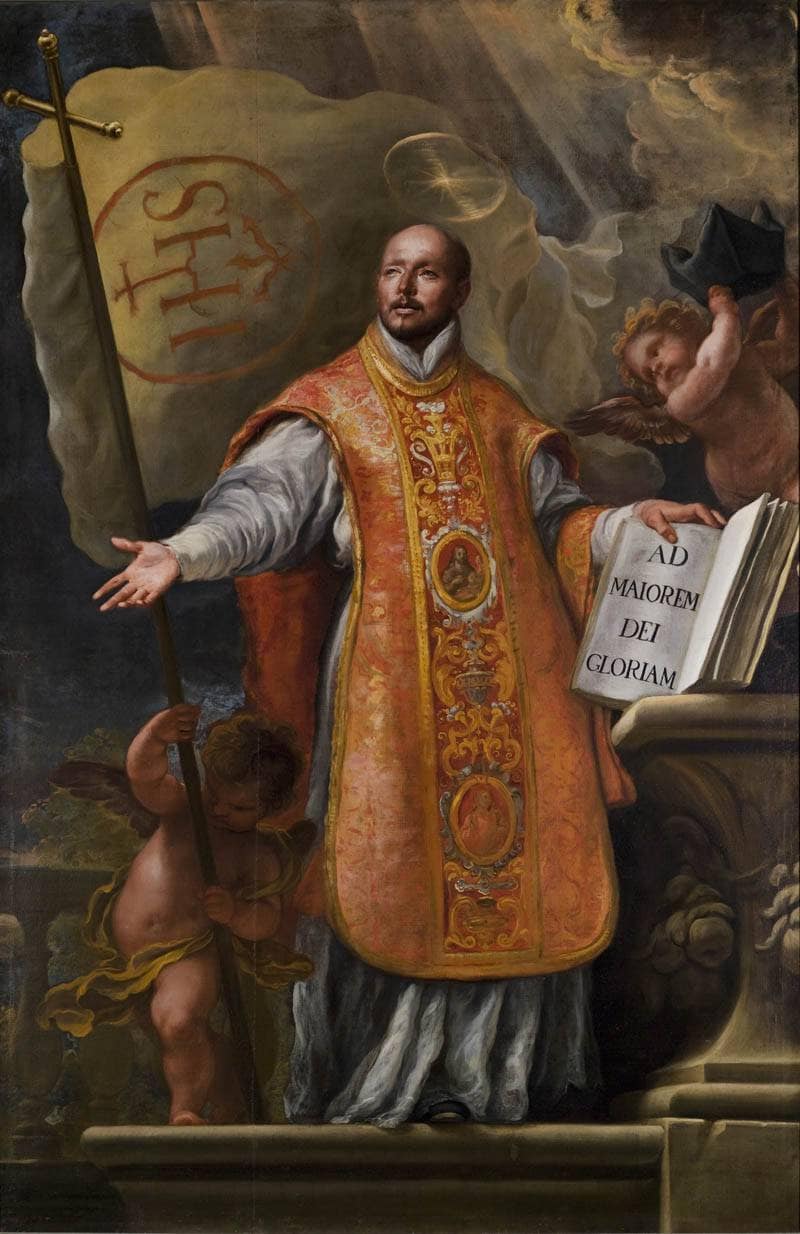 San Ignacio de Loyola by Claudio Coello — Oil Painting Reproduction