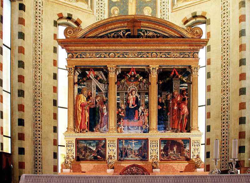 San Zeno Altarpiece by Andrea Mantegna — Oil Painting Reproduction