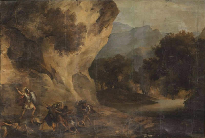 Scene from Roman history by Vincenzo Camuccini — Oil Painting Reproduction