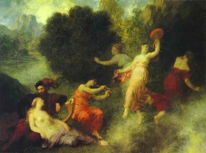 Scene from Tannhäuser by Henri Fantin-Latour — Oil Painting Reproduction