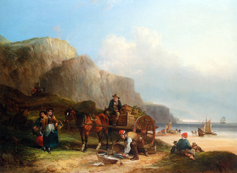 Scene in the Isle of Wight by William Shayer — Oil Painting Reproduction
