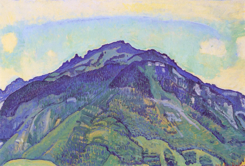 Schynige plate by Ferdinand Hodler — Oil Painting Reproduction