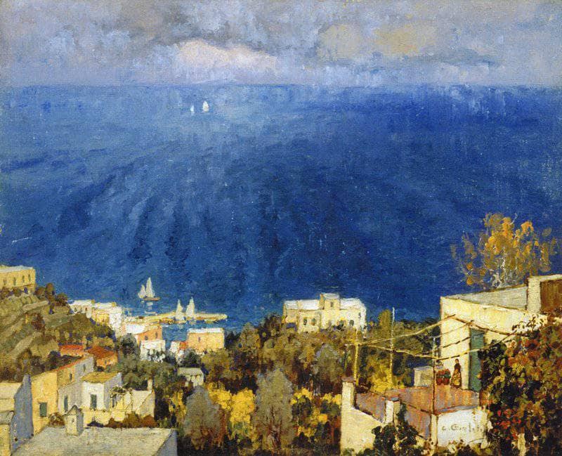 Scirocco by Konstantin Gorbatov — Oil Painting Reproduction