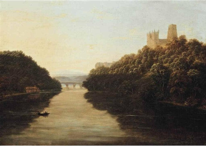 A view of Durham by John Glover — Oil Painting Reproduction