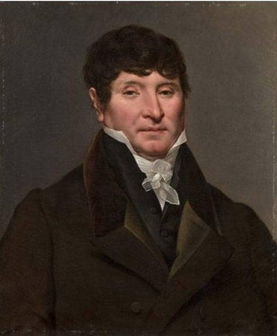 Portrait of Jean-Pierre Duny d'Aignerville in master bedroom