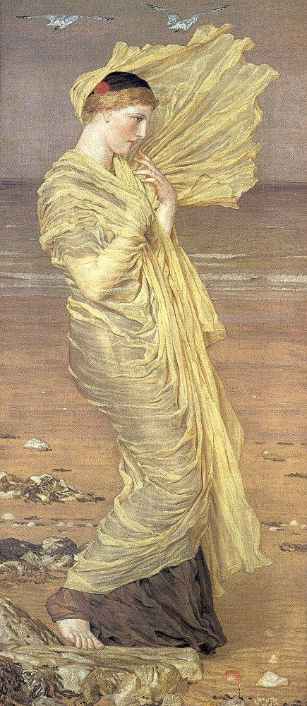 Seagulls by Albert Joseph Moore, Oil Painting Reproduction
