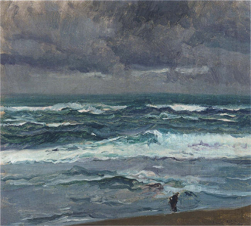 Seascape by Joaquín Sorolla — Oil Painting Reproduction